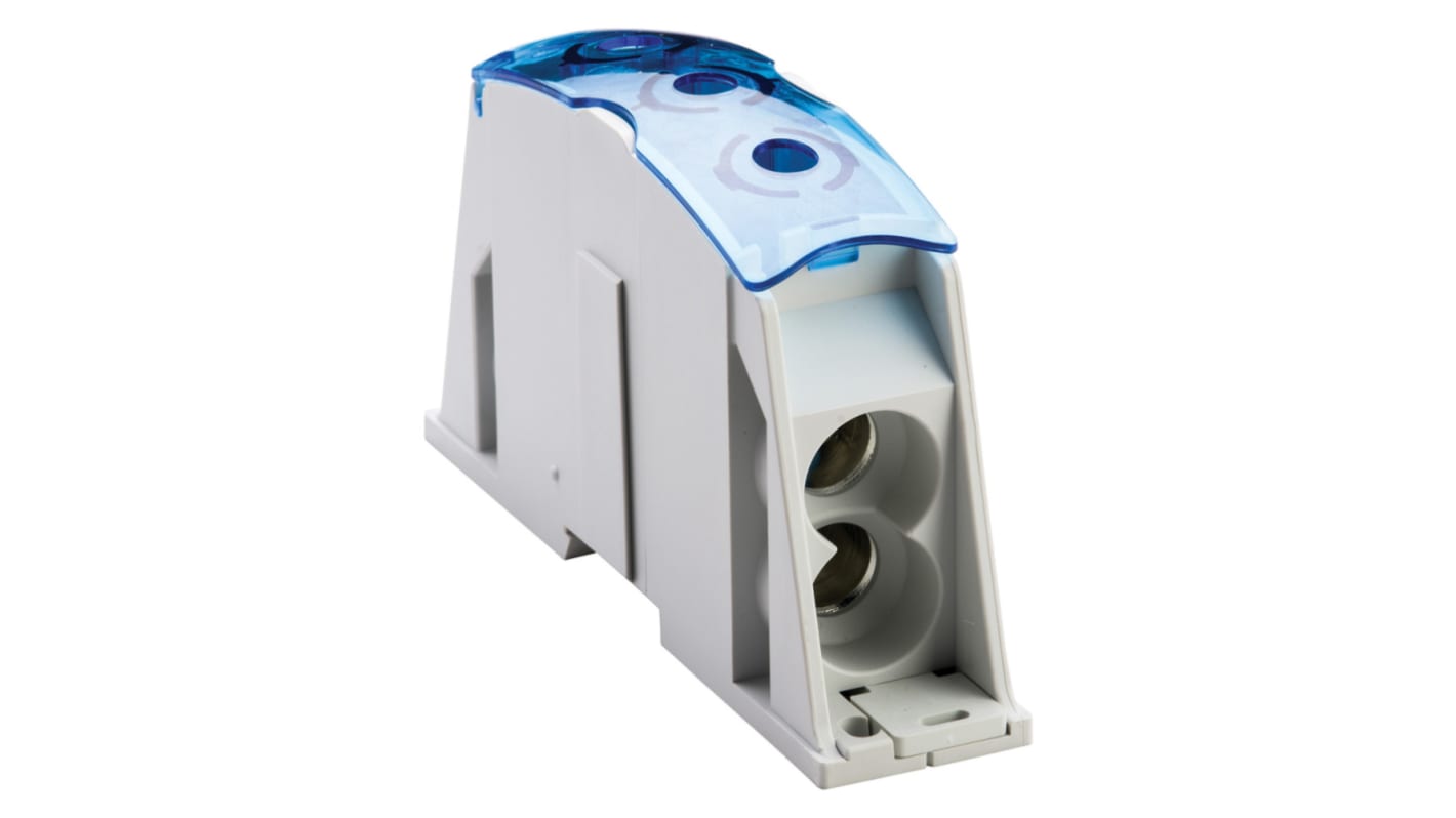 nVent ERIFLEX SB Series Terminal Block, 1-Way, 400A, 2 → 4/0 AWG Wire, Cage Clamp Termination