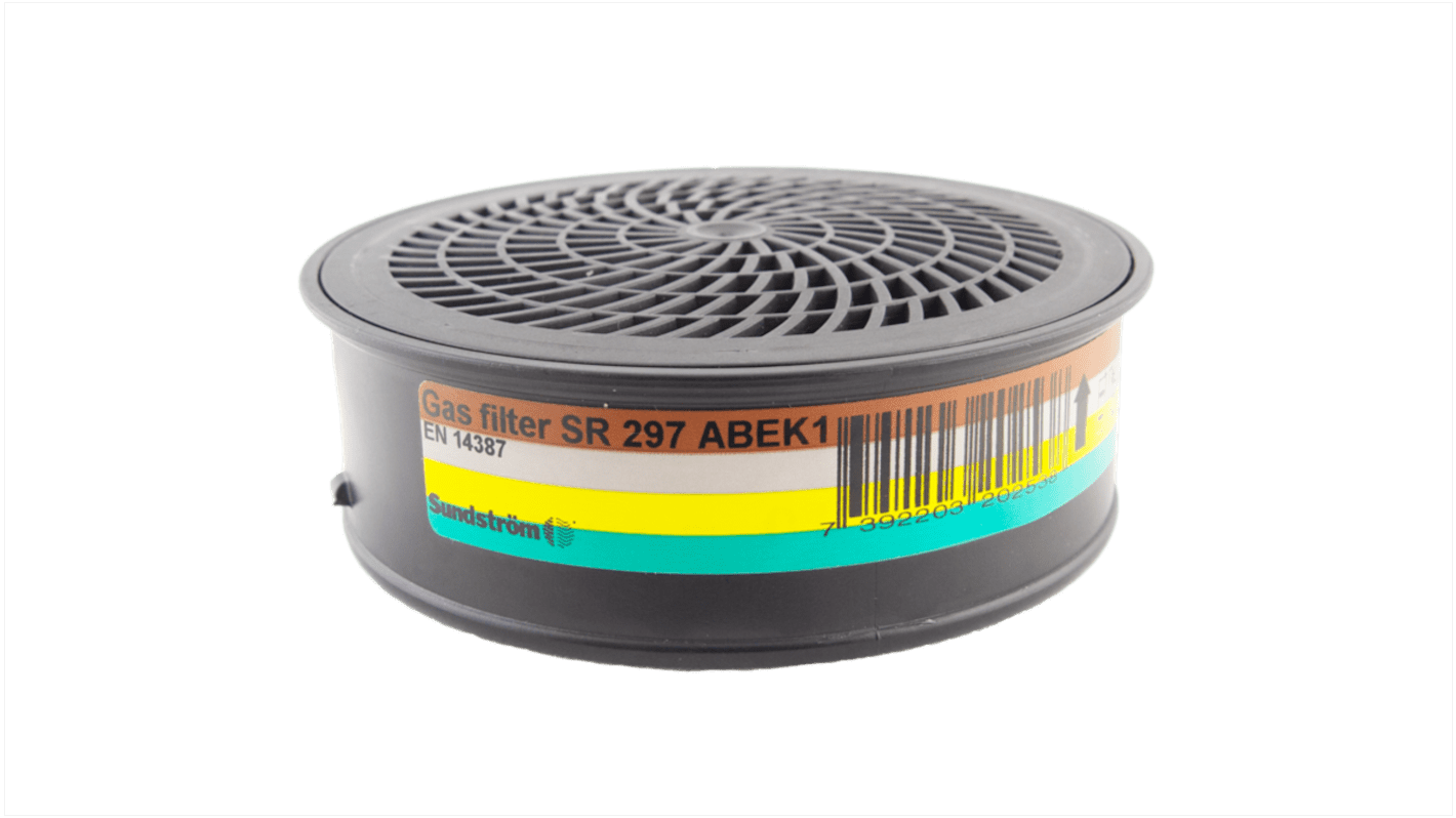 Sundstrom SR 297 ABEK1 Gas and Vapour Filter for use with Sundstrom Half Masks And Full Face Masks