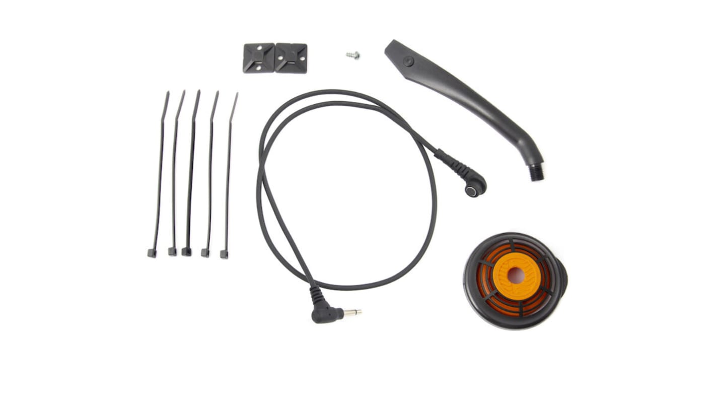 Sundstrom 1 Core Microphone Cable, 7.06858 mm² CSA, 3mm od, 570mm, Black