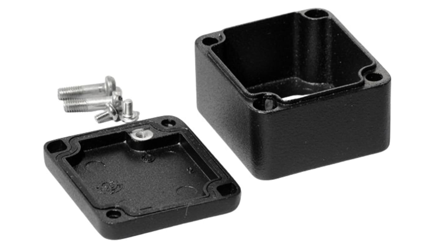 Hammond, アルミニウム, 50 x 45 x 30mm, Black, 1590Z060BK