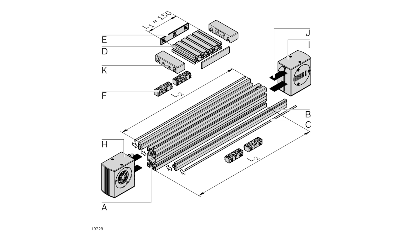 DRIVE BELT CONNECTOR LF6C