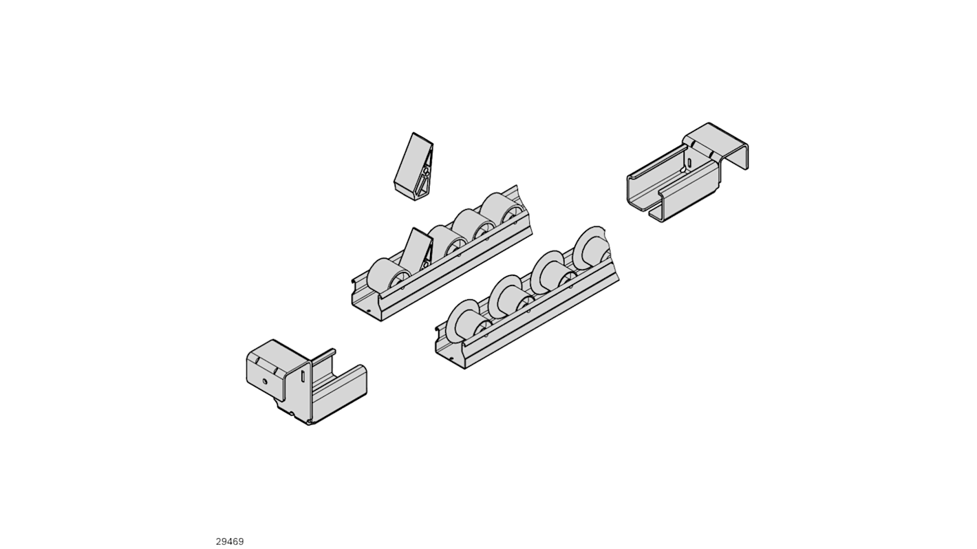 Staffa di montaggio Bosch Rexroth 3842537657