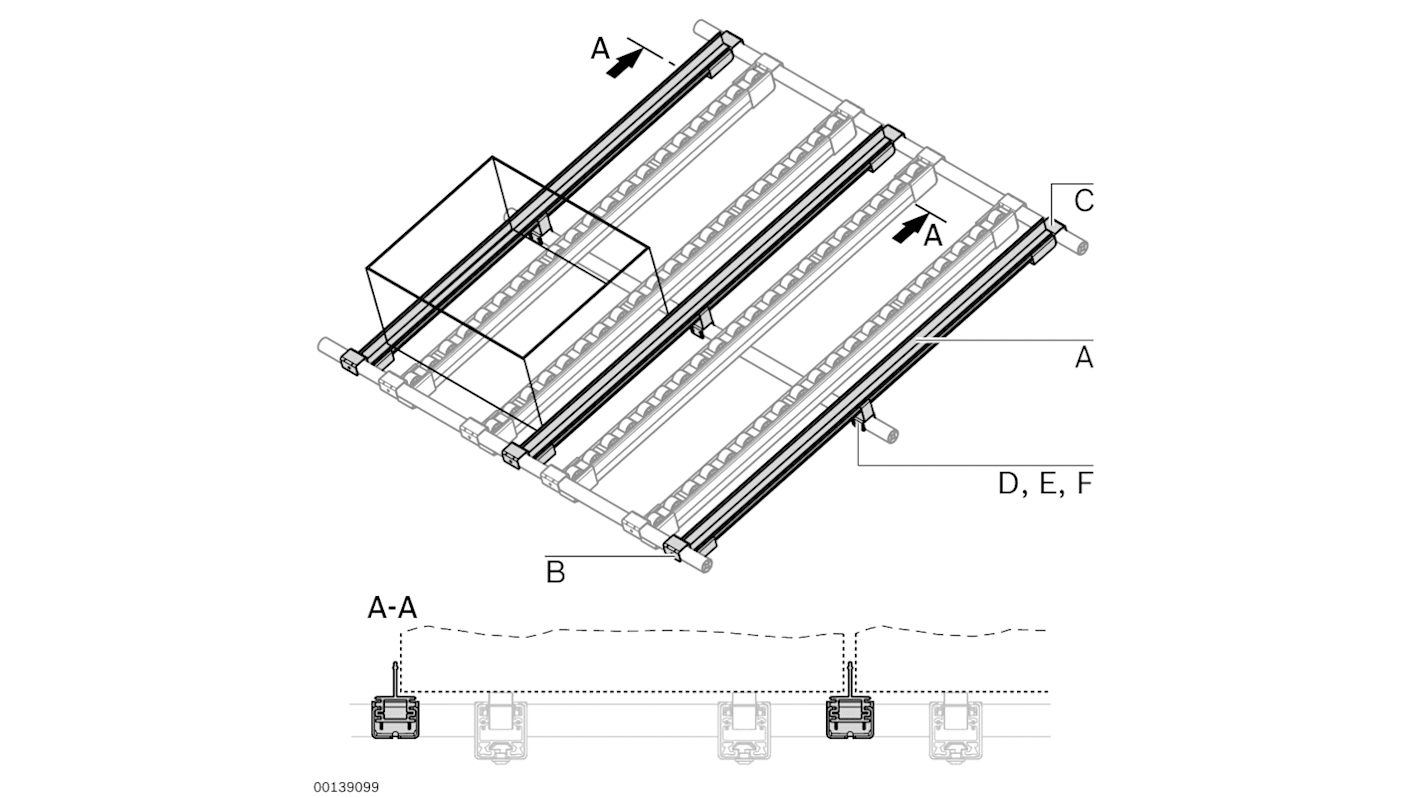 Staffa di montaggio Bosch Rexroth 3842538052