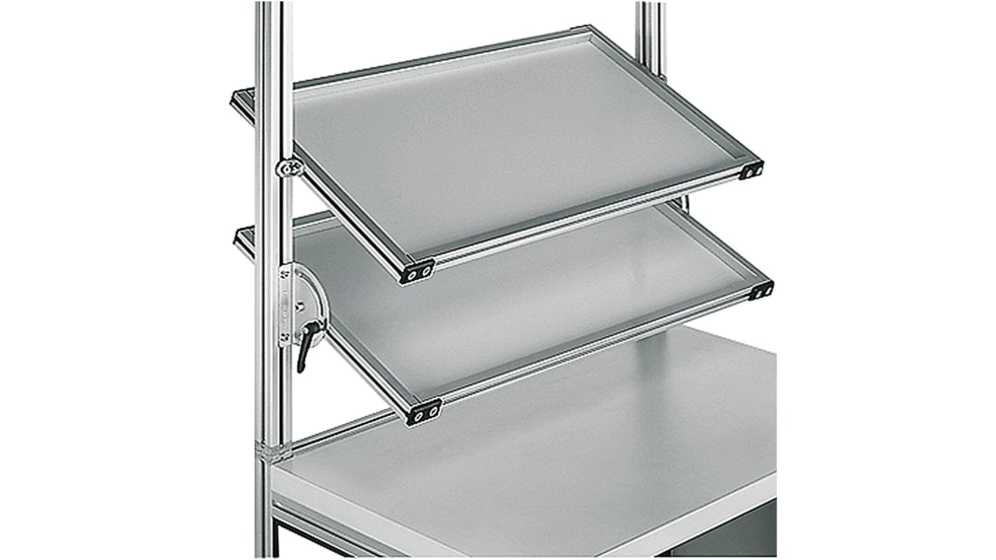 Bosch Rexroth SB Black Modular Shelving Shelf, 610mm