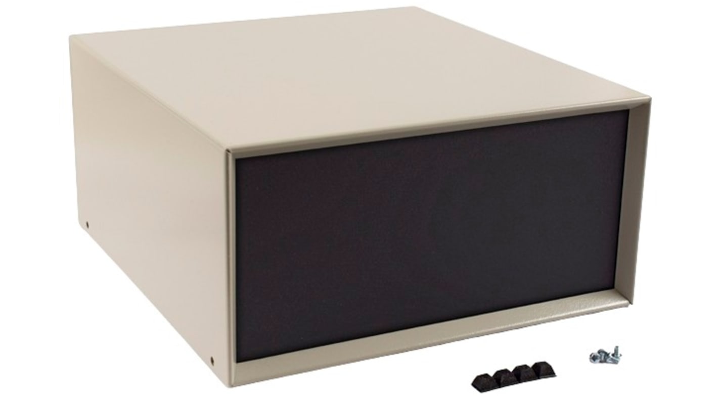 Hammond 1426 Beige, Aluminium & Steel Enclosure, 279 x 279 x 140mm