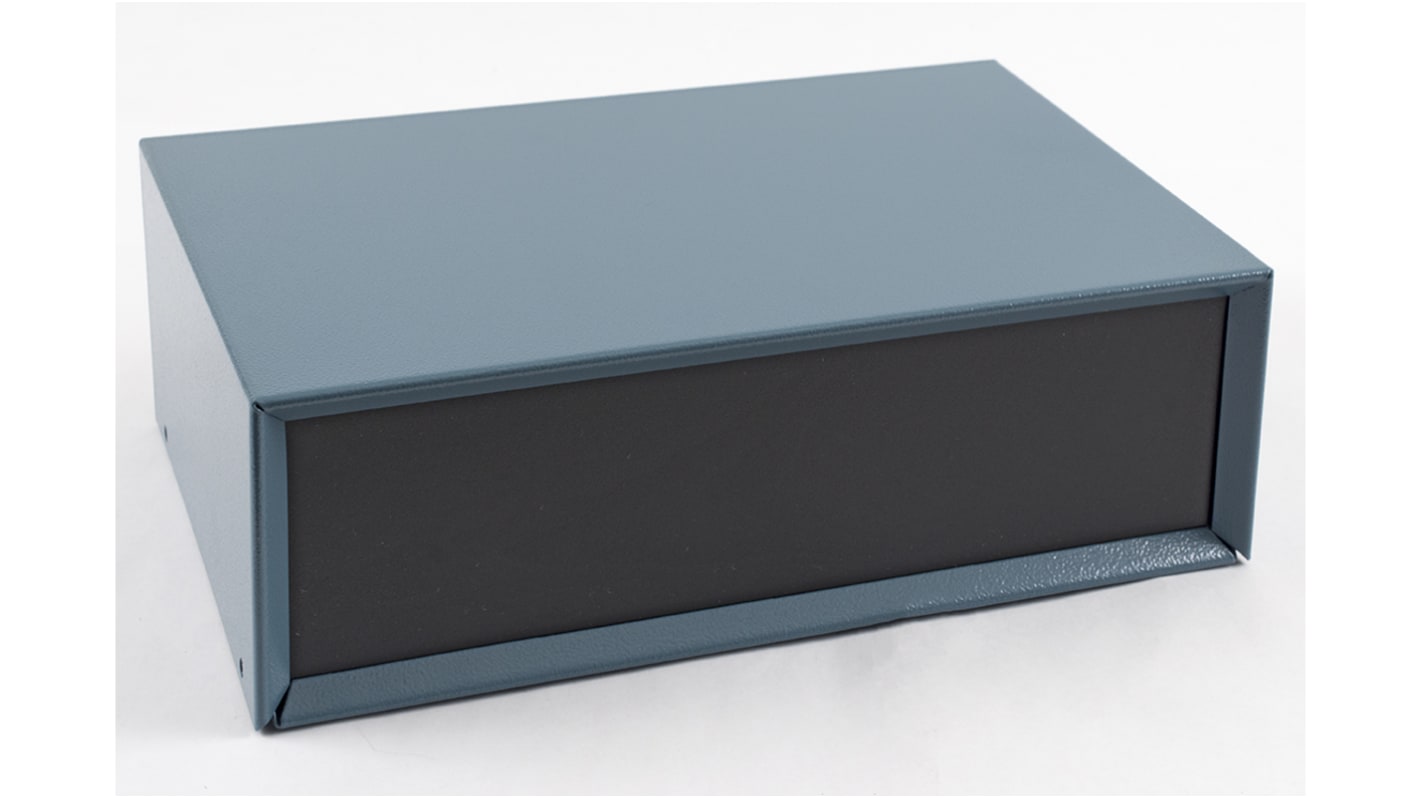 Hammond 1426 Blue, Aluminium & Steel Enclosure, 305 x 203 x 102mm