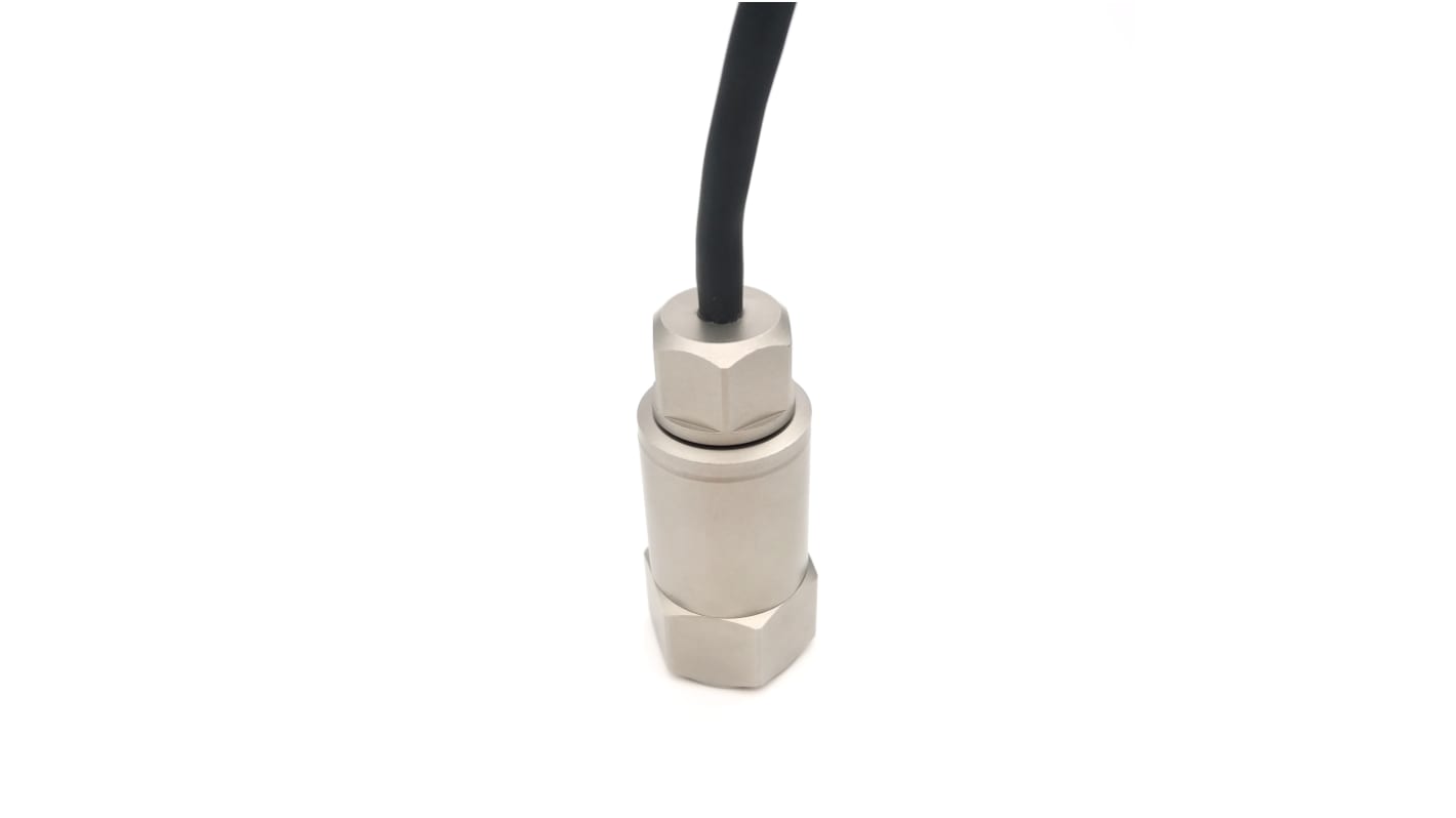 Sensore di vibrazione RS PRO, 25mm/s, 20 mA, max +85°C, 1 kHz