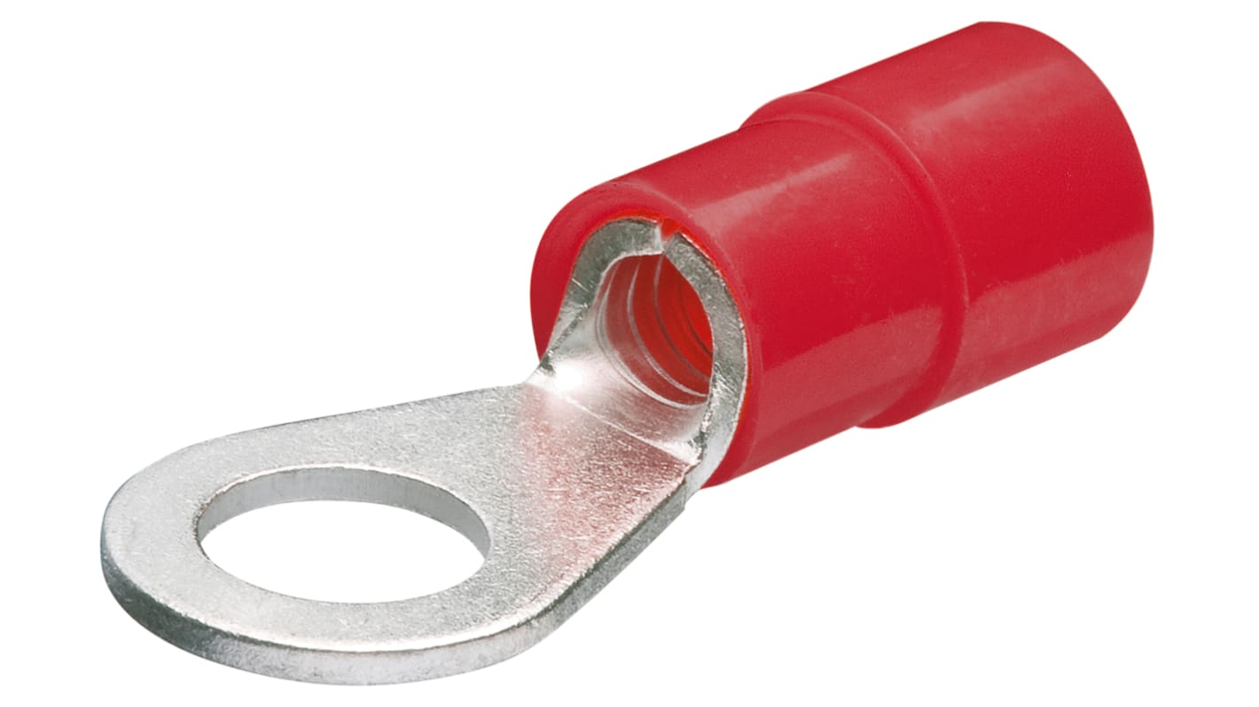 Terminale ad occhiello Knipex Isolato, Ø perno 3mm, Rosso