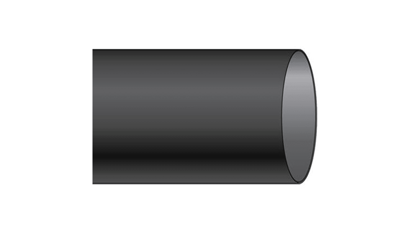 Alpha Wire FIT Shrink Tubing Wärmeschrumpfschlauch Schwarz, Ø 0.060Zoll Schrumpfrate 3:1, Länge 500ft