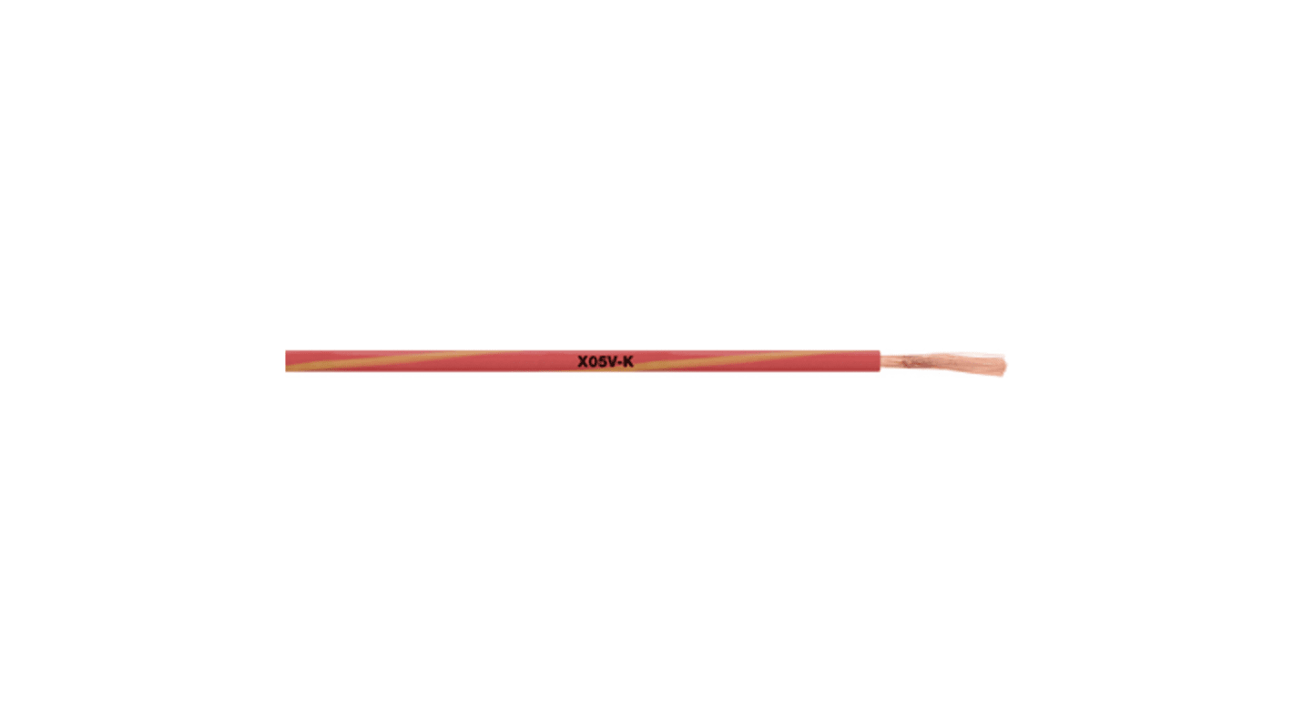 Lapp, Single Core, 250m 1 Core, Black/Green Polyvinyl Chloride PVC Power Cable