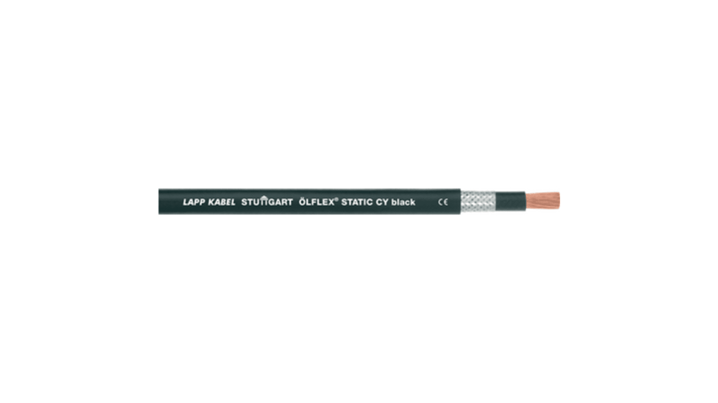 Kabel zasilający 1 Core Polichlorek winylu PVC Sheath Czarny, 1 kV AC