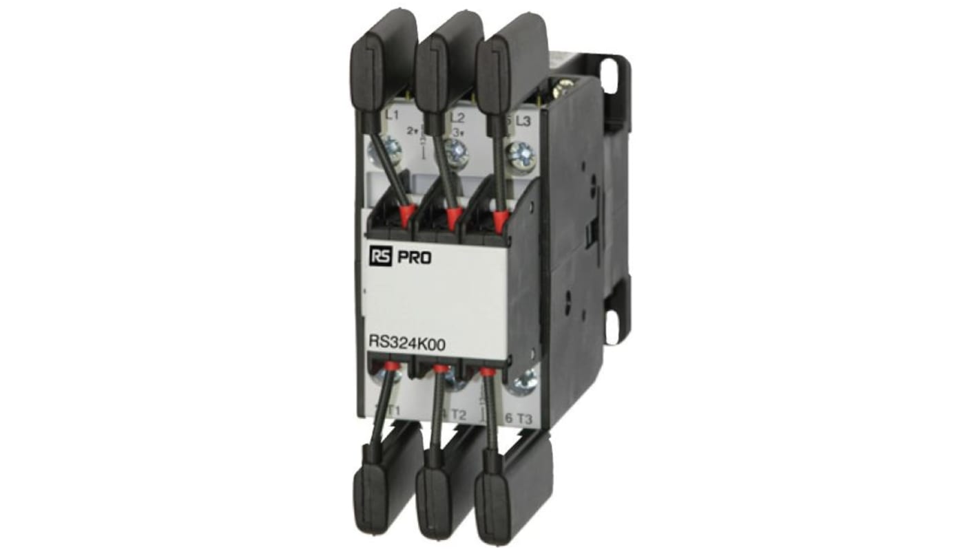 Contattore RS PRO, 3 poli, 24 A, 20 kVA, bobina 230 V CA