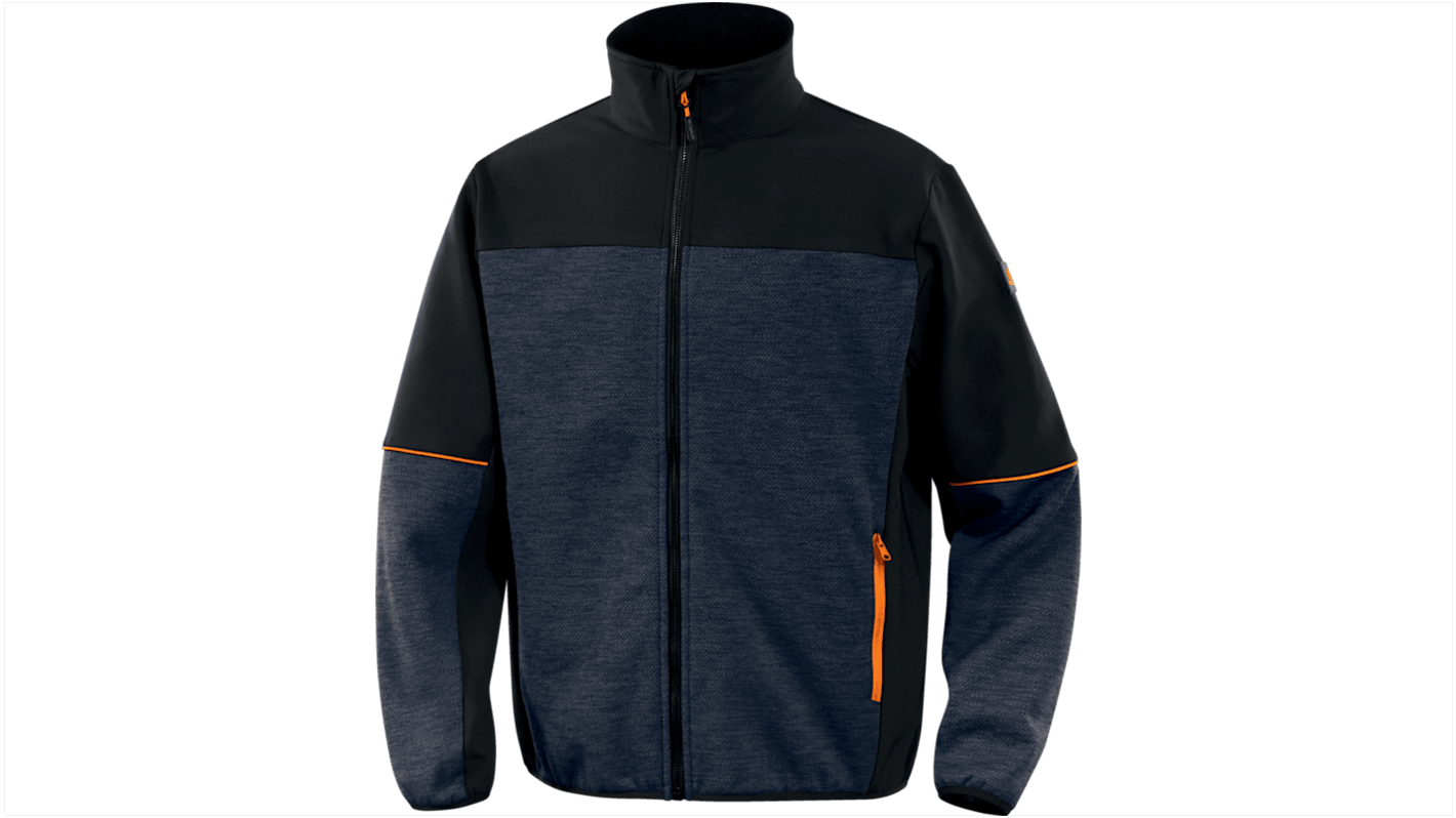 Delta Plus BEAVER2 Black, Comfortable, Soft Sweat Jacket Fleece Jacket, M