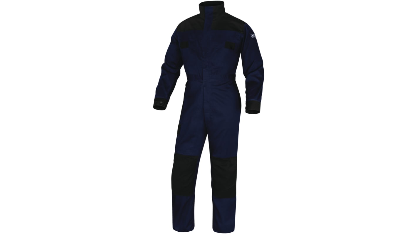 Combinaison Réutilisable Delta Plus, Unisexe, taille 3XL Noir/Bleu marine