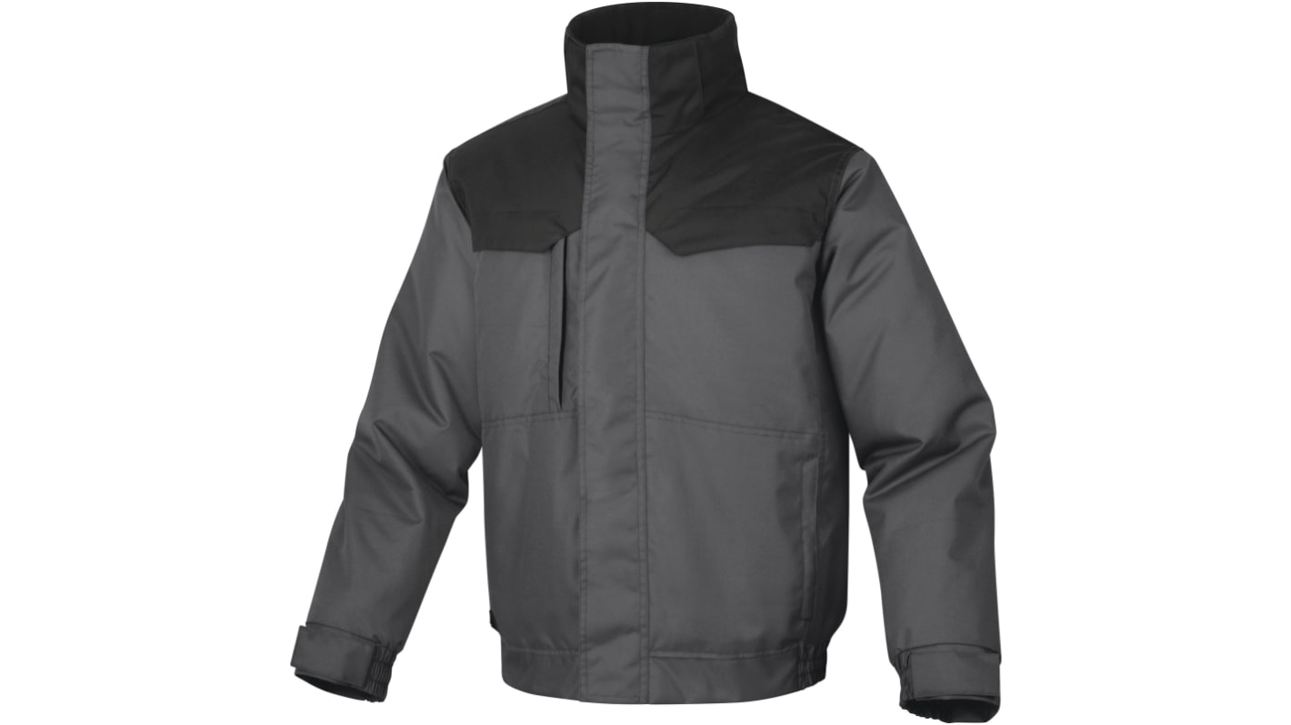 Veste de pluie Unisexe Delta Plus NORTHWOOD3, Noir, Gris, 3XL