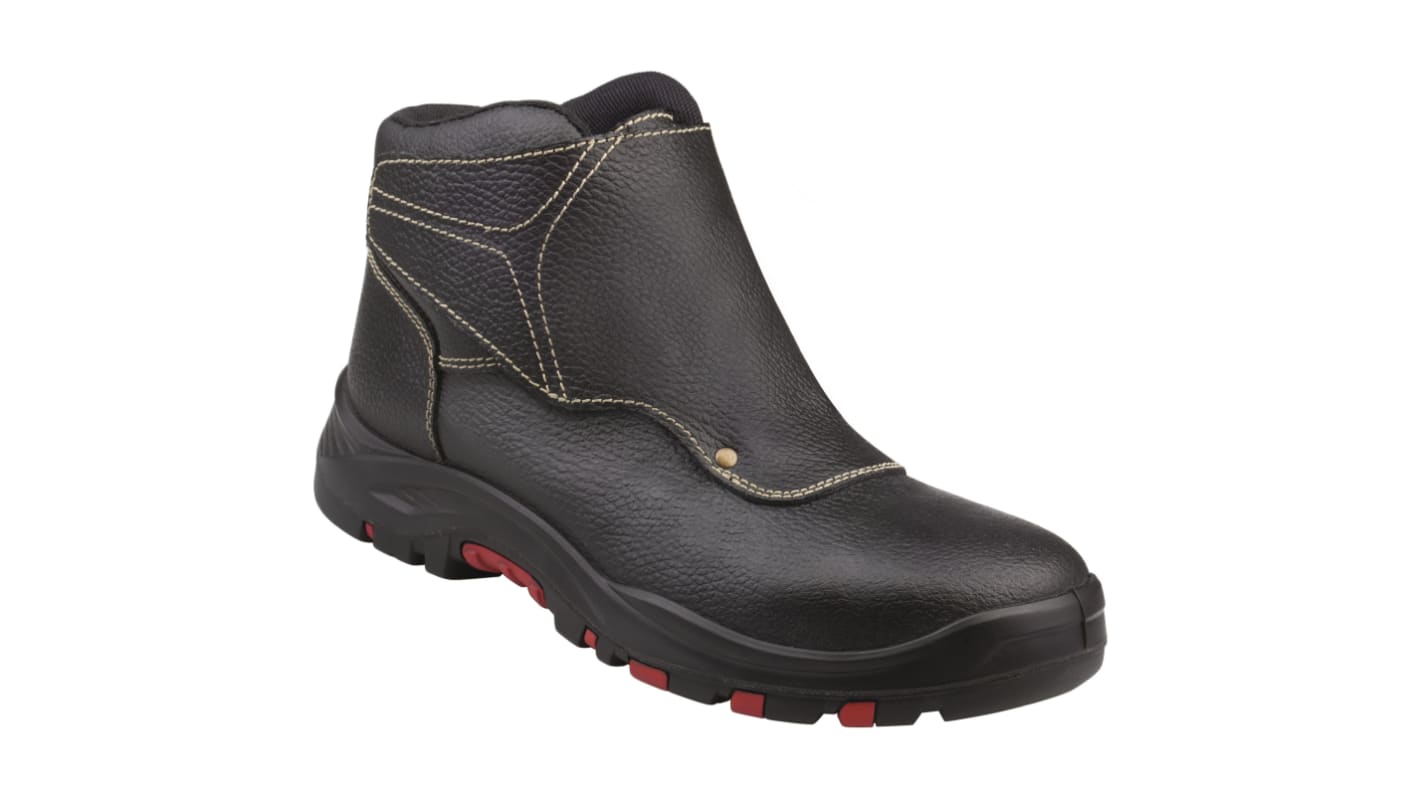 Delta Plus COBRA4 S3 SRC Black Steel Toe Capped Unisex Safety Boots, UK 3, EU 36