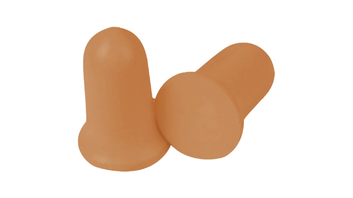 Delta Plus CONICP Series Orange Disposable Uncorded Ear Plugs, 32dB Rated, 200Pair Pairs