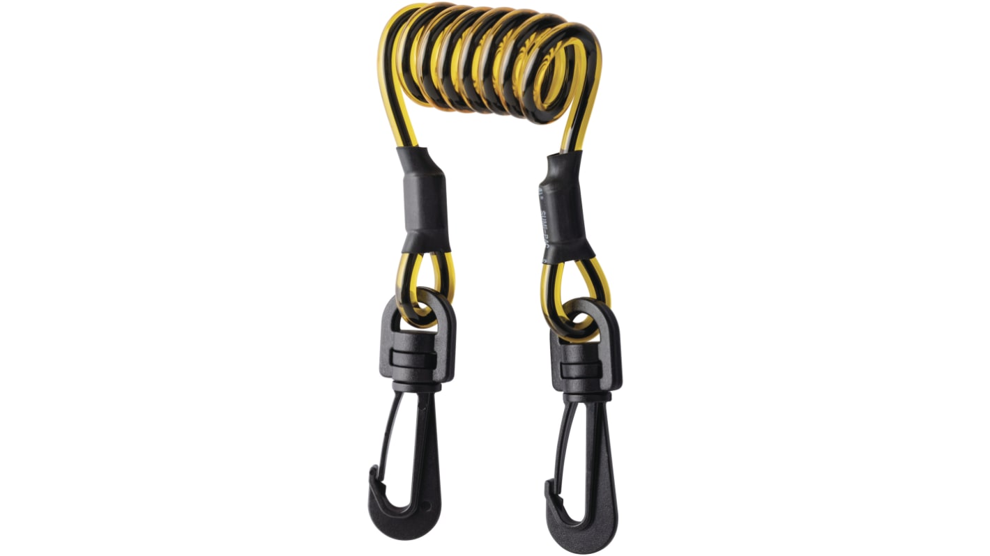 Delta Plus Elastomer Tool Lanyard Lanyard, 0.9kg Capacity