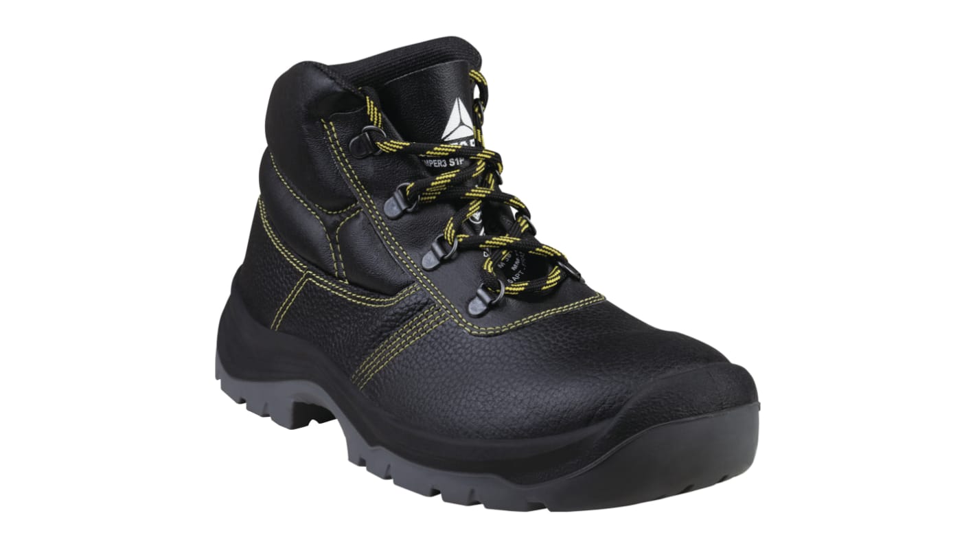 Zapatos de seguridad Delta Plus, serie ATACAMA de color Negro, talla 37, S1P A SRC