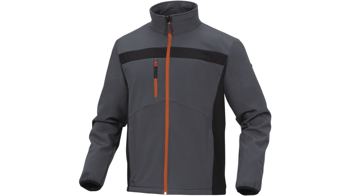 Veste Softshell Unisexe Delta Plus LULEA2, Noir/Bleu marine, M