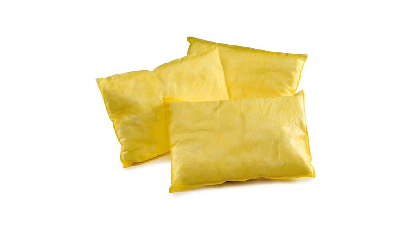 Ecospill Ltd Spill Absorbent Pillow for Chemical Use, 3.7 Litres Capacity, 16Each per Pack