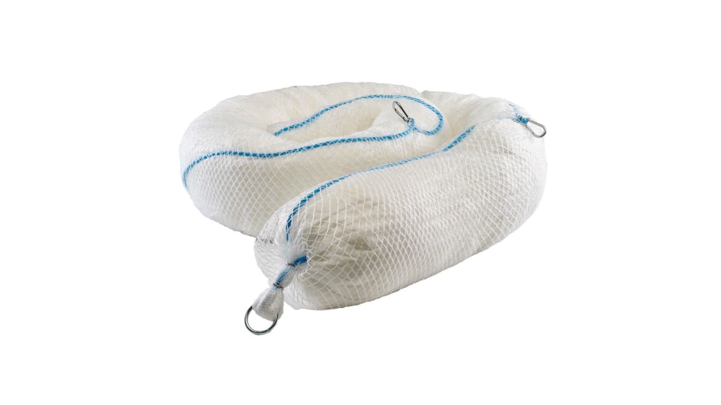 Ecospill Ltd Spill Absorbent Boom for Oil Use, 120 Litres Capacity, 4Each per Pack