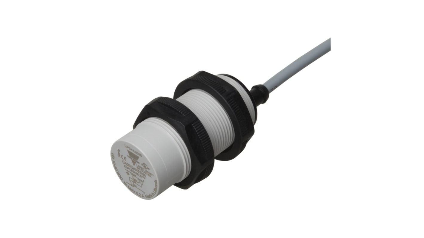Rs-Online Sensore di prossimità Cilindro filettato Carlo Gavazzi M30 rilevamento 25 mm 10 → 40 V c.c