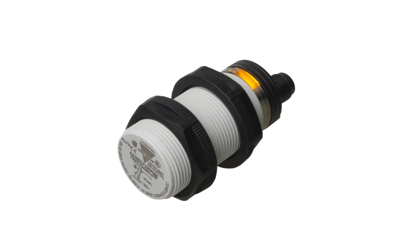 Sensor de proximidad Carlo Gavazzi, M30 x 1.5, alcance 16 mm, salida PNP, 20 → 250 V AC / DC, IP67