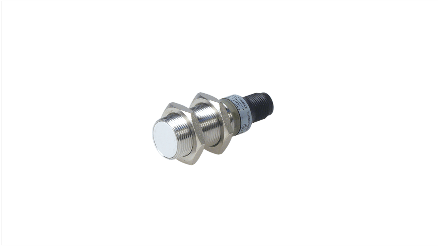 Rs-Online Sensore di prossimità Cilindro filettato Carlo Gavazzi M18 rilevamento 5 mm 10 → 40 V c.c