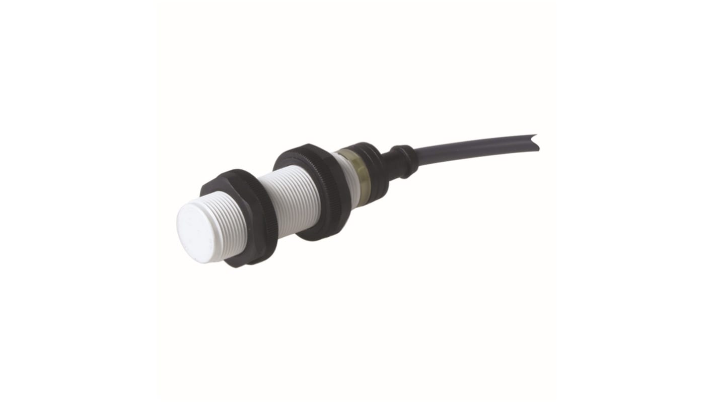 Carlo Gavazzi EI18 Series Inductive Barrel-Style Inductive Proximity Sensor, M18 x 1, 5 mm Detection, NO Output, 20