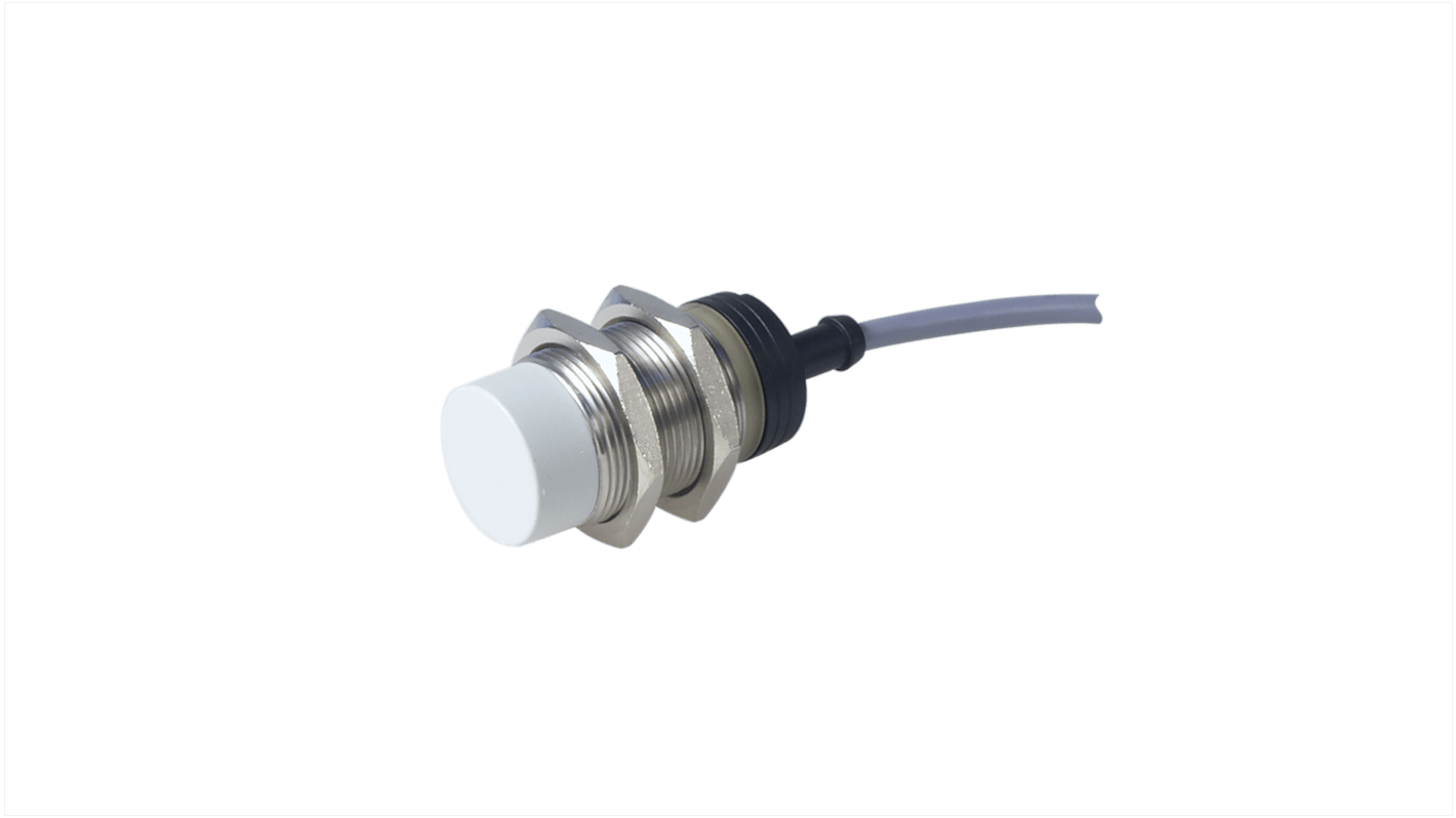 Carlo Gavazzi EI30 Series Inductive Barrel-Style Inductive Proximity Sensor, M30 x 1.5, 15 mm Detection, NPN Output, 10