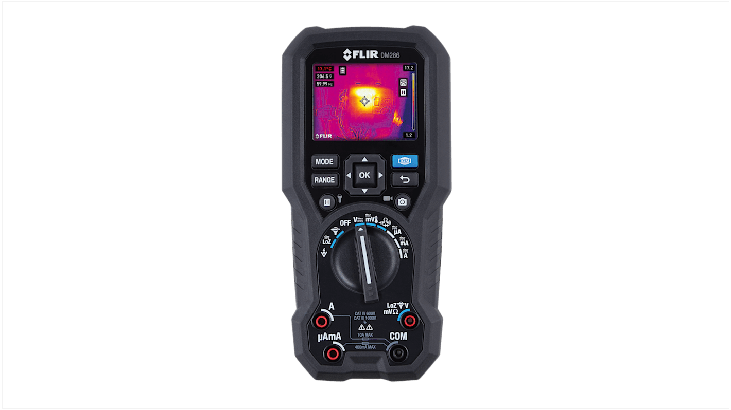 Multimetro FLIR DM286, 1000V ca, CAT III/IV