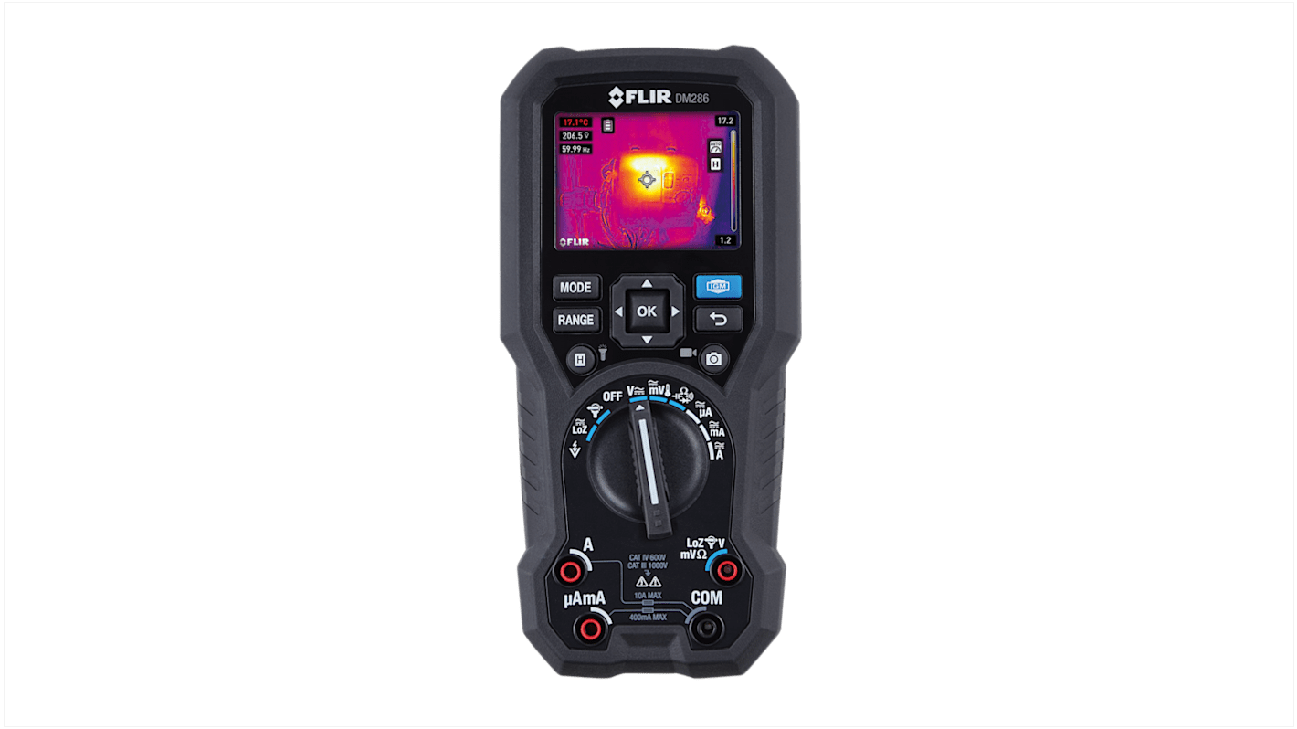 FLIR DM286 Multimeter, 1000V ac Max