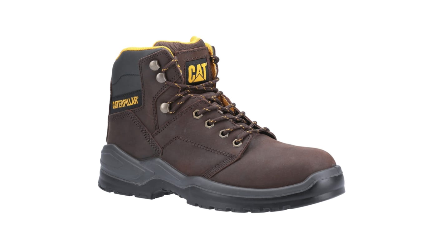 Amblers STRIVER Brown Steel Toe Capped Unisex Safety Boots, UK 6, EU 40