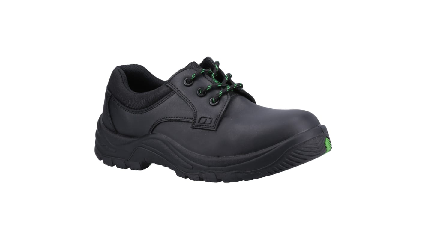 Amblers AS504 ASPEN Unisex Black Fibreglass Toe Capped Safety Shoes, UK 10, EU 44