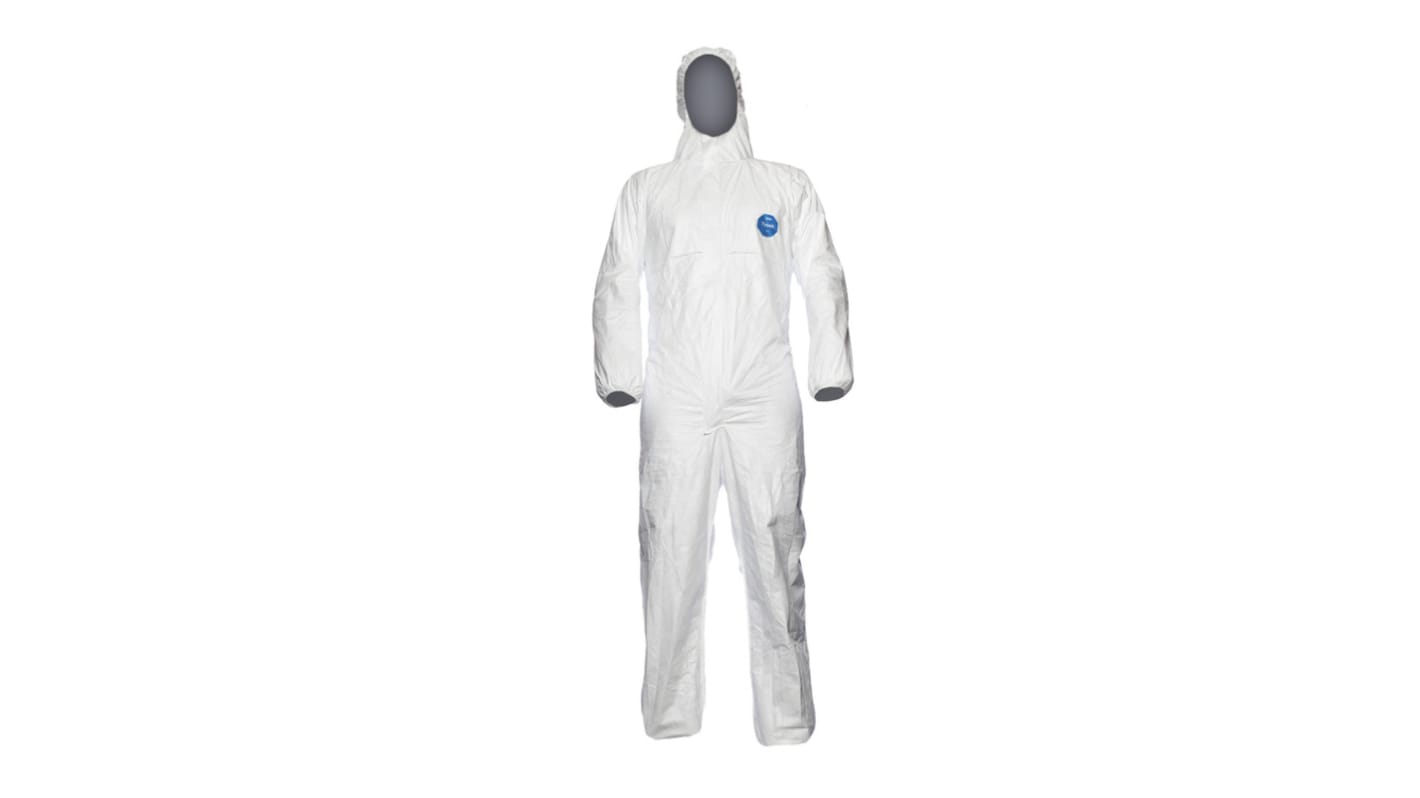 Tyvek White Coverall, M