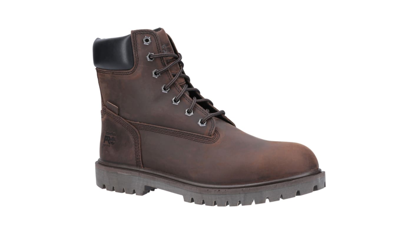 Timberland 30949 Unisex Brown Metal Toe Capped Safety Shoes, UK 9, EU 43