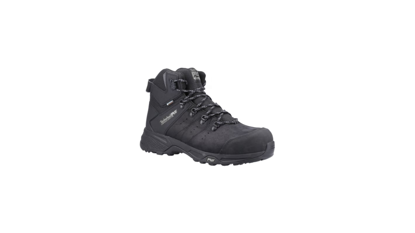 Timberland 37405 Black Composite Toe Capped Unisex Safety Boots, UK 11, EU 46