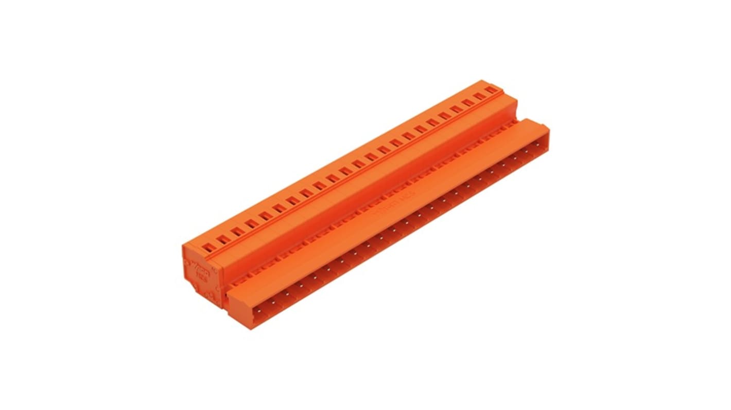 WAGO 231 Series Connector, 23-Pole, Female, 23-Way, Plug-In, 15A