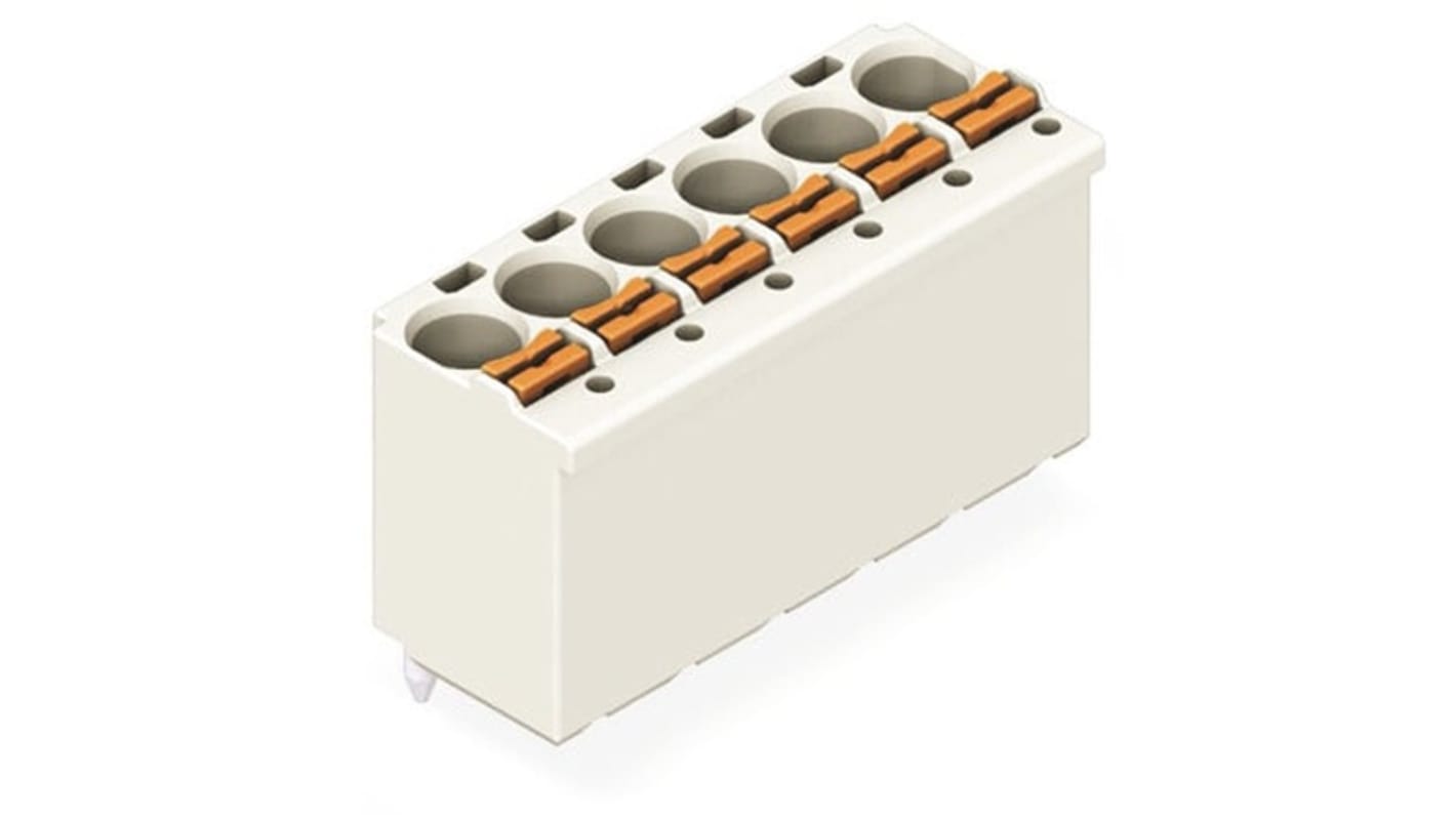 Złącze PCB 10 -pinowe raster: 5mm Złącze żeńskie PCB Proste Wciskane