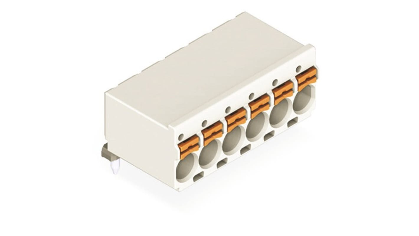 Złącze PCB 5 -pinowe raster: 5mm Złącze żeńskie PCB Kątowy Wciskane