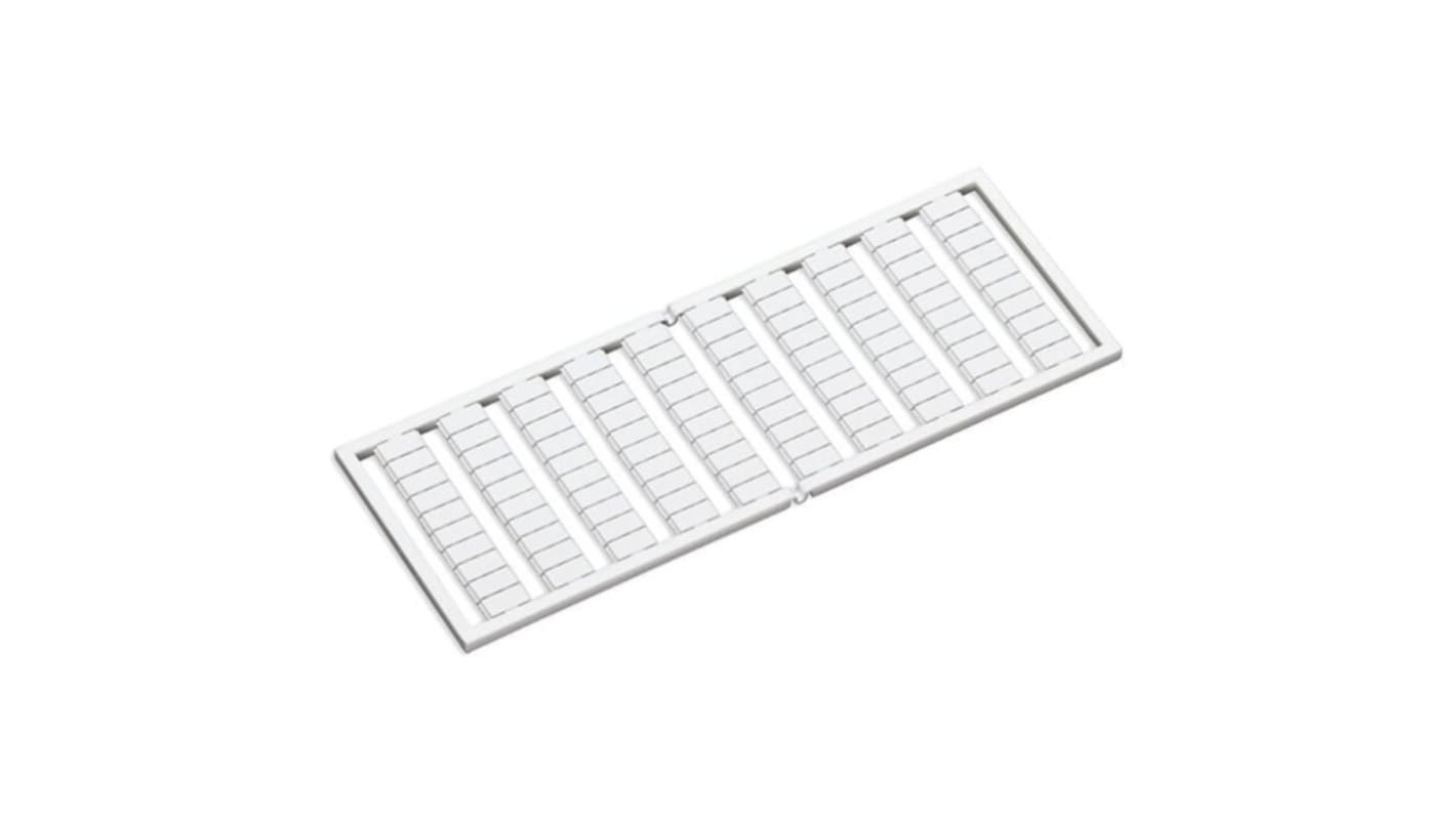 WAGO, 209 Marker Strip for use with  for use with Terminal Blocks