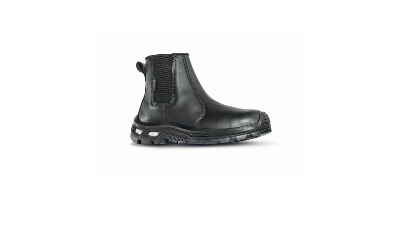 UPower GRAMPIAN Black Aluminium Toe Capped Unisex Ankle Safety Boots, UK 7, EU 41