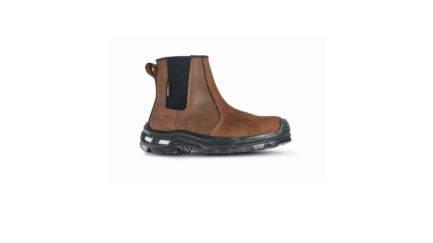 UPower CAMBRIAN Unisex Brown Composite Toe Capped Ankle Safety Boots, UK 11, EU 46