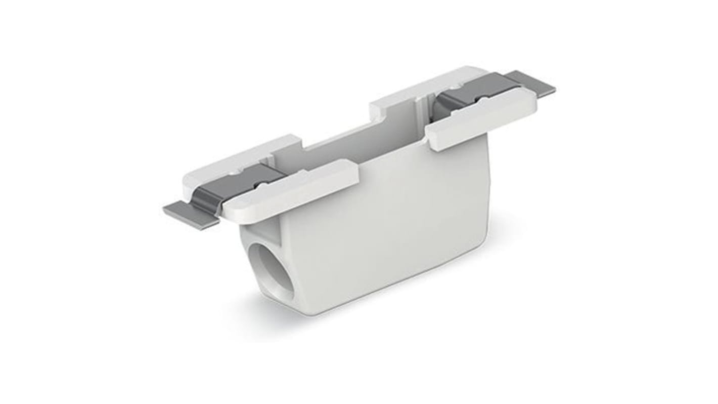 WAGO 2070 Series PCB Terminal Block, 1-Contact, 6.5mm Pitch, Surface Mount, 1-Row, Push-In Cage Clamp Termination