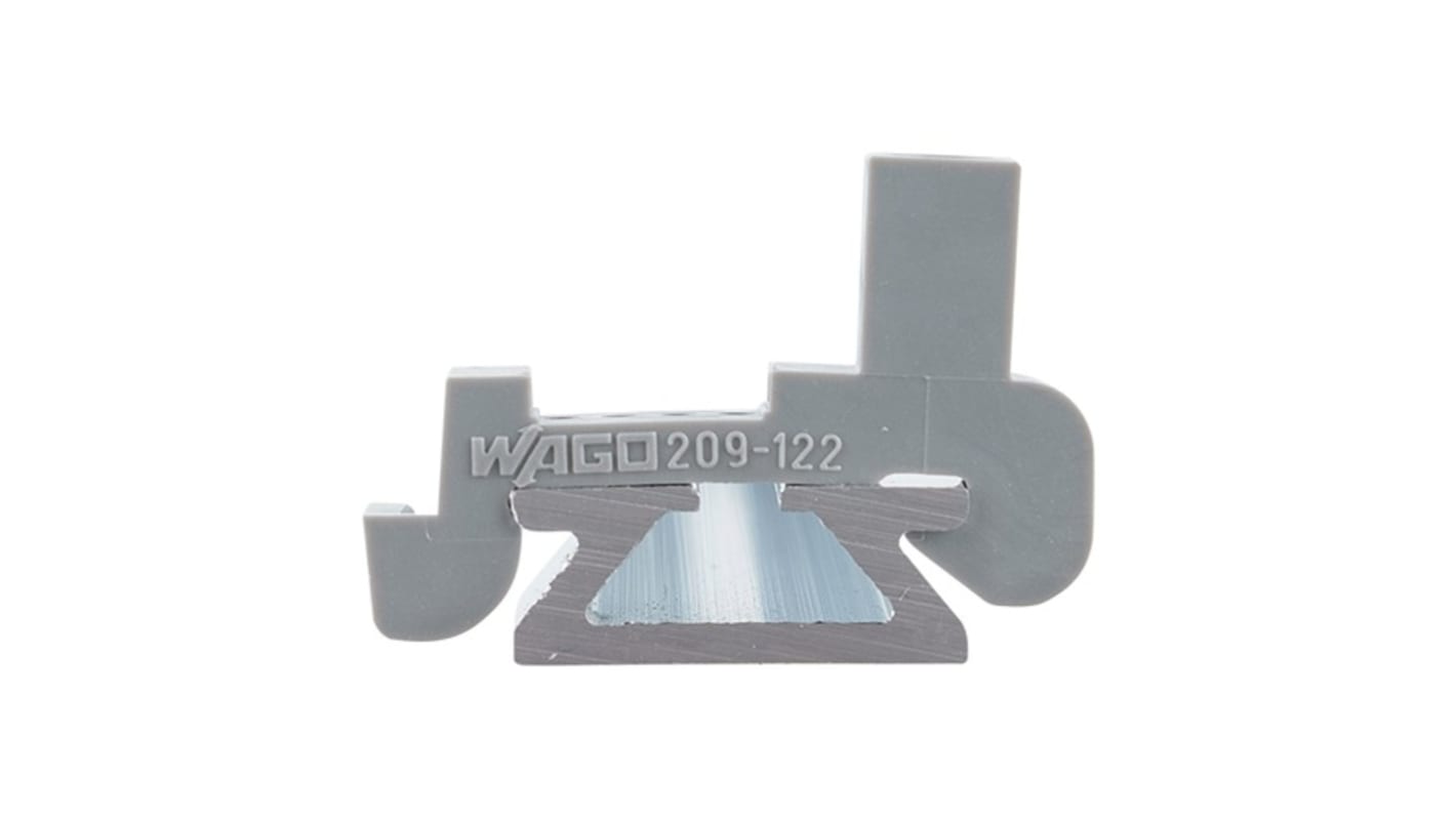 WAGO, 209 Plastic End Stop for use with Mounting Accessories