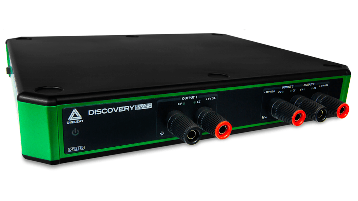Zasilacz laboratoryjny 0 → 15V 10mA Digilent 60W Programowalny zasilacz