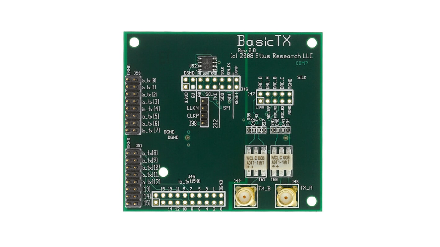 Digilent USRP N200/N210 Ettus BasicTX RX/TX Daughter Board for GNU Radio, LabVIEW and Simulink 6GHz 6002-410-030