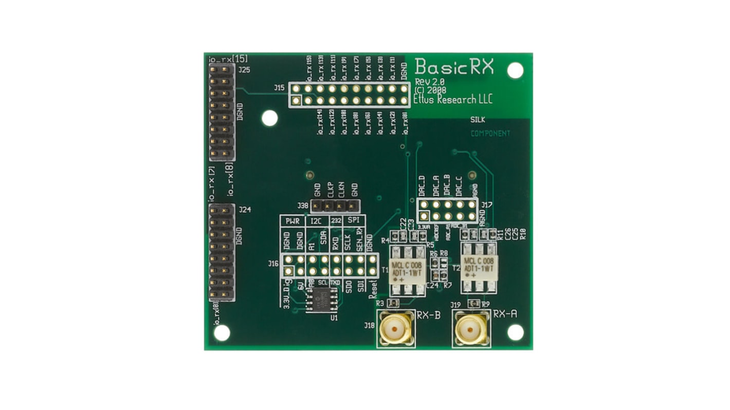 Digilent Development Board, 6GHz Tochterplatine Transceiver für GNU Radio, LabVIEW und Simulink, RX/TX