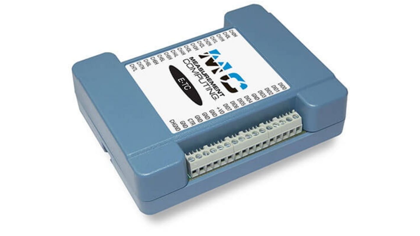 Digilent E-TC Data Acquisition, 8 Channel(s), USB, 4sps, 24 bit